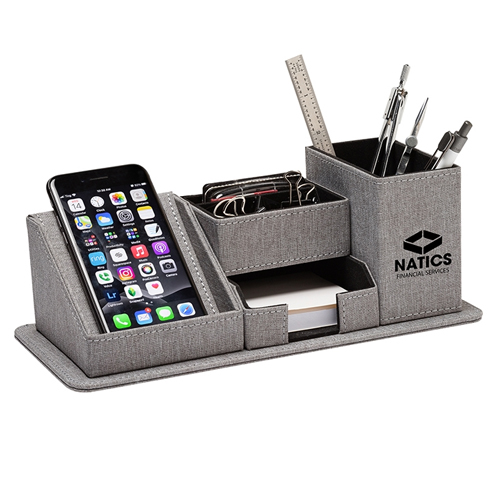 Amridge Wireless Charging Desk Organizer